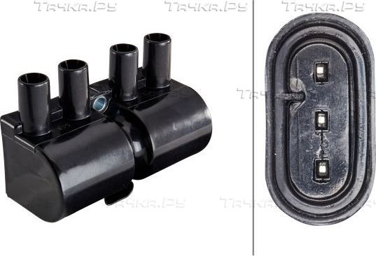 Катушка зажигания Hella для Daewoo Rezzo 2000-2008. Артикул 5DA 358 057-031