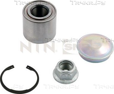 Ступичный подшипник (комплект) NTN / SNR задний для Renault Megane II 2003-2009. Артикул R155.78
