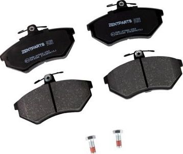 Тормозные колодки Zentparts. Артикул Z07266