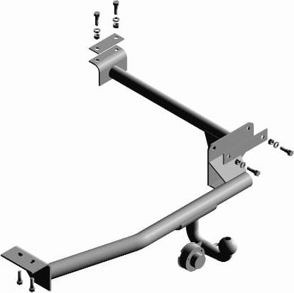 Фаркоп Трейлер для ИЖ 2126 Ода рестайлинг 2003-2005 сварное крепление шара. Артикул 2126.01