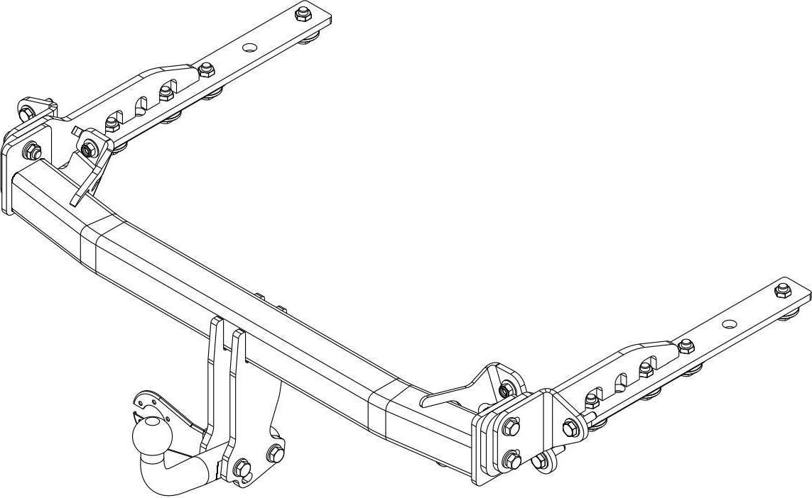 Фаркоп Baltex для Subaru Forester IV 2013-2018. Артикул 22248412