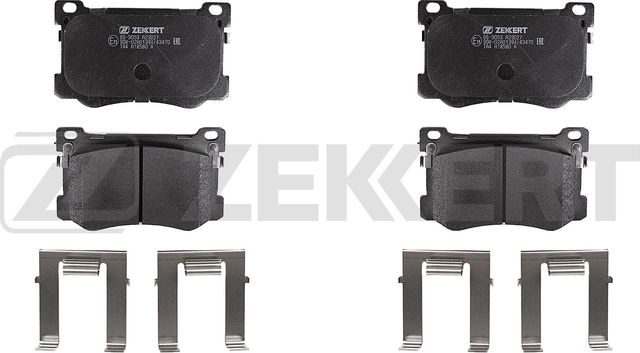 Тормозные колодки Zekkert передние для Kia Quoris I 2013-2015. Артикул BS-3053
