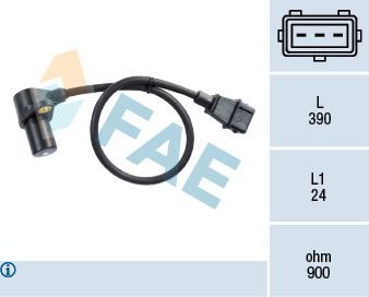 Датчик положения коленвала FAE для Volkswagen Corrado 1991-1995. Артикул 79052