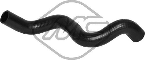 Патрубок радиатора (системы охлаждения) Metalcaucho. Артикул 98392