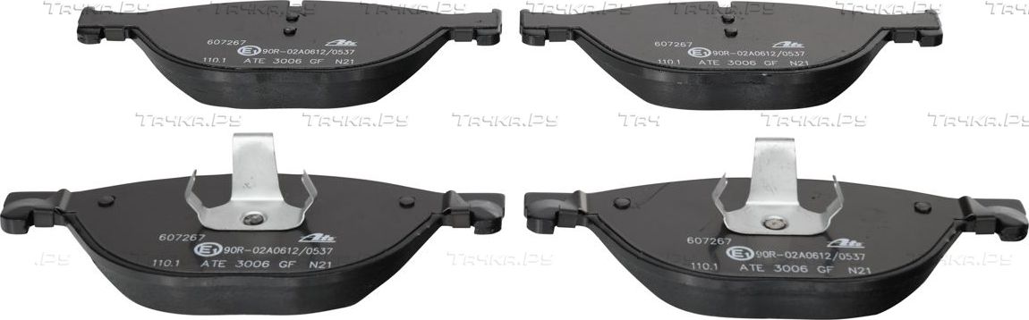 Тормозные колодки ATE передние для BMW 6 III (F06/F13/F12) 2010-2018. Артикул 13.0460-7267.2