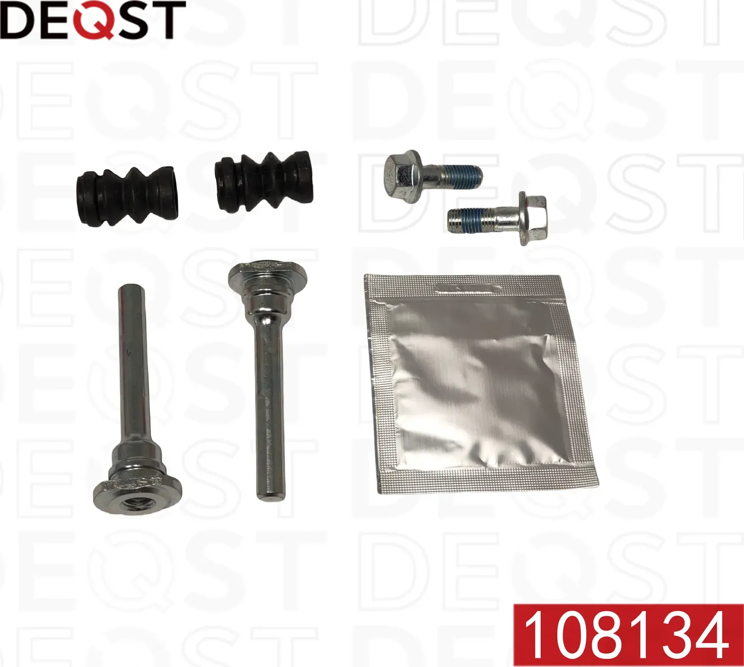 Комплект направляющих тормозного суппорта переднего (направляющая O 8 mm  суппорт Tokico). NISSAN Al (Deqst). Артикул 108134