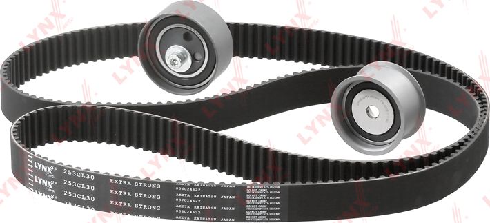 Ремень ГРМ с роликами (комплект) LYNXauto. Артикул PK-1082