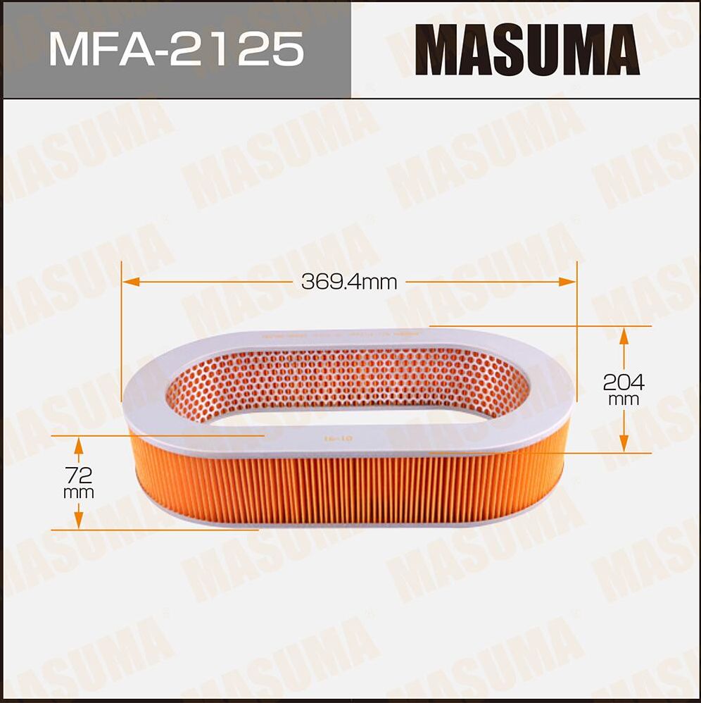 Воздушный фильтр Masuma. Артикул MFA-2125
