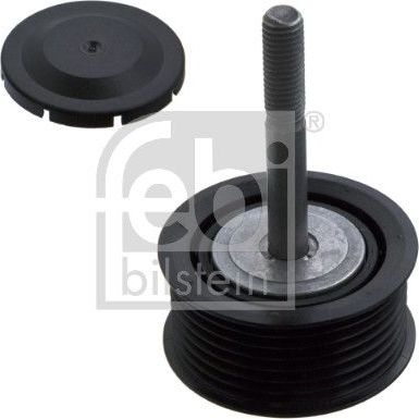 Направляющий (ведущий) ролик приводного поликлинового ремня Febi Bilstein (полимерный материал). Артикул 102177