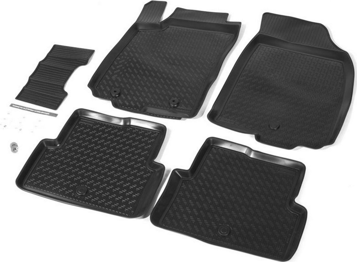 Коврики Rival для салона Chevrolet Aveo T300 седан, хэтчбек 2011-2015. Артикул 11001001