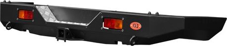 Бампер силовой OJ задний с возможностью установки калиток для Jeep Wrangler JК 2006-2026. Артикул 03.113.01