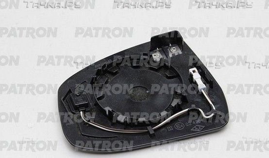 Зеркальное стекло бокового зеркала Patron правое для Ford Mondeo IV 2007-2015. Артикул PMG0001G02