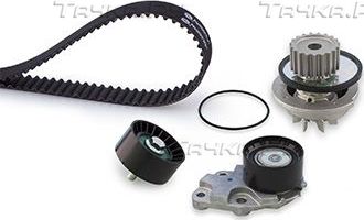 Помпа (водяной насос) с комплектом ремня ГРМ Gates PowerGrip® для Chevrolet Lanos I 2005-2010. Артикул KP15419XS-1