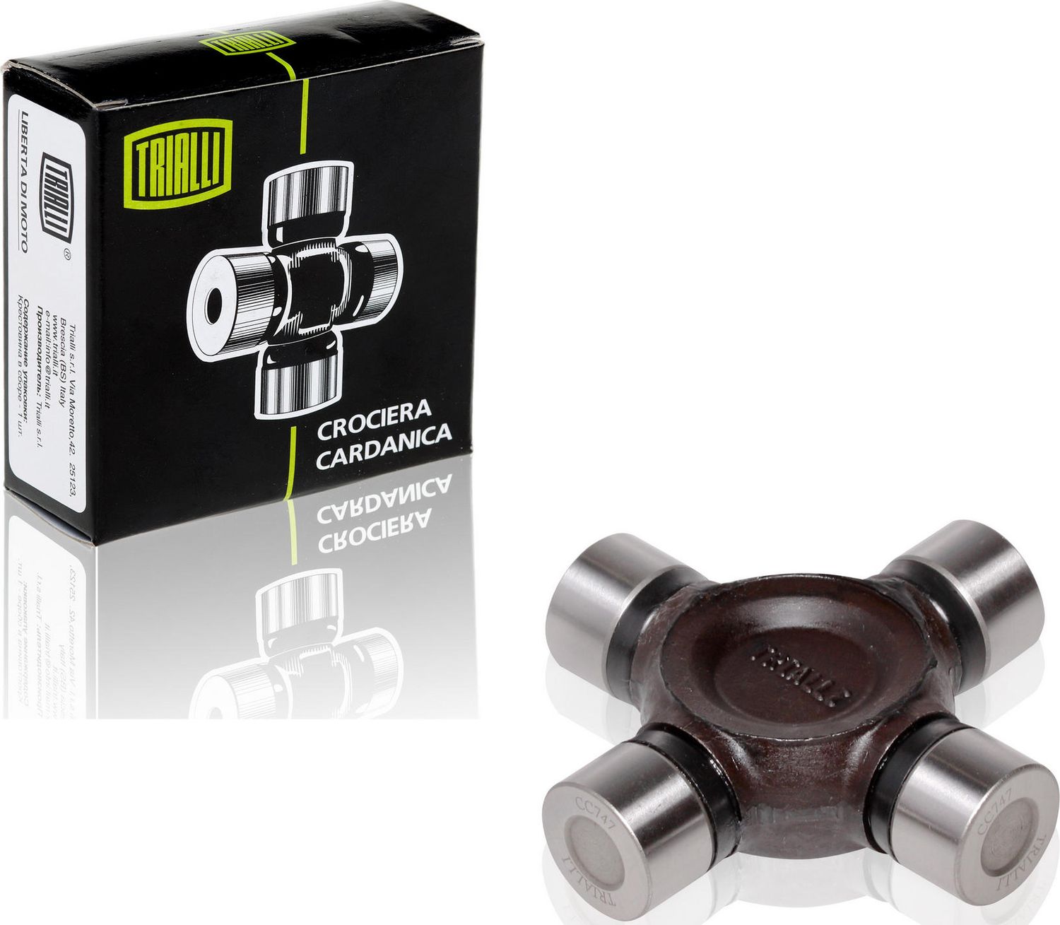 Крестовина карданного вала Trialli. Артикул CC 747