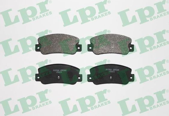Тормозные колодки LPR. Артикул 05P095