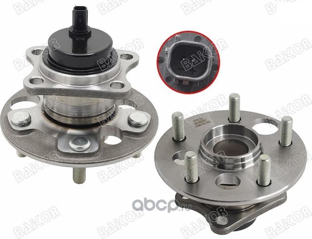 Ступичный узел задн. TOYOTA AURIS 06-/COROLLA 06-13 (Baikor). Артикул BKHB0031