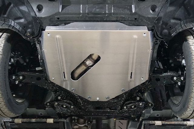 Защита алюминиевая ТСС (4 мм) для картера и КПП Changan UNI-K 2023-2026. Артикул ZKTCC00617