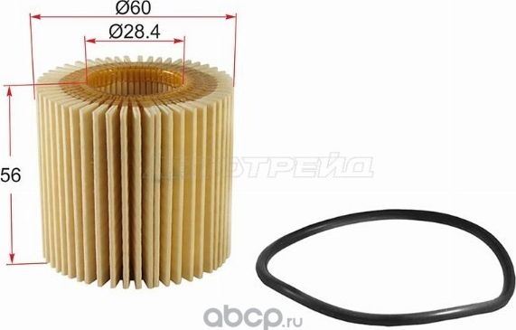 Фильтр масляный картридж TOYOTA COROLLABELTAAU (SAT). Артикул ST0415240060