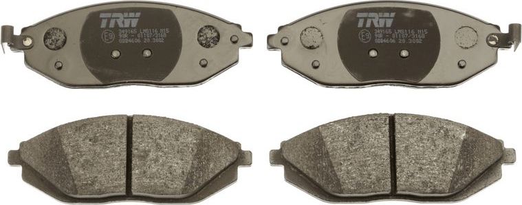 Тормозные колодки TRW COTEC. Артикул GDB4606