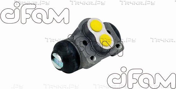Тормозной цилиндр Cifam (алюминий) задний для Mitsubishi L200 IV 2006-2015. Артикул 101-974