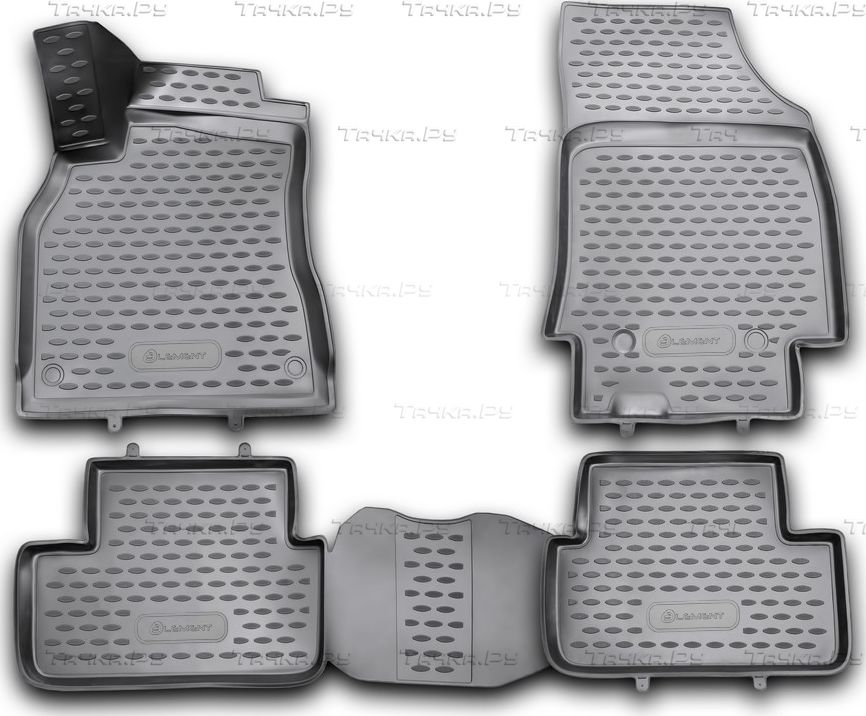 Коврики Element для салона Renault Fluence 2010-2026. Артикул NLC.3D.41.19.210k