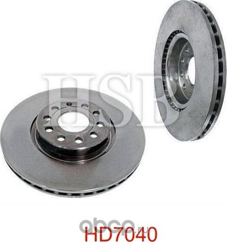 Диск тормозной пер. (HSB). Артикул HD7040