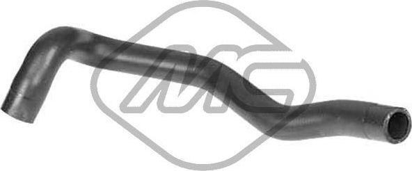 Патрубок радиатора (системы охлаждения) Metalcaucho. Артикул 94615