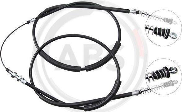 Трос ручника (тросик ручного тормоза) ABS задний для Fiat Cinquecento 1991-1997. Артикул K10275