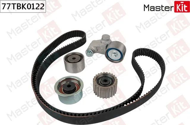 77TBK0122 Комплект ремня ГРМ Subaru FORESTER (SH_) 2007 - (Master KIT). Артикул 77tbk0122