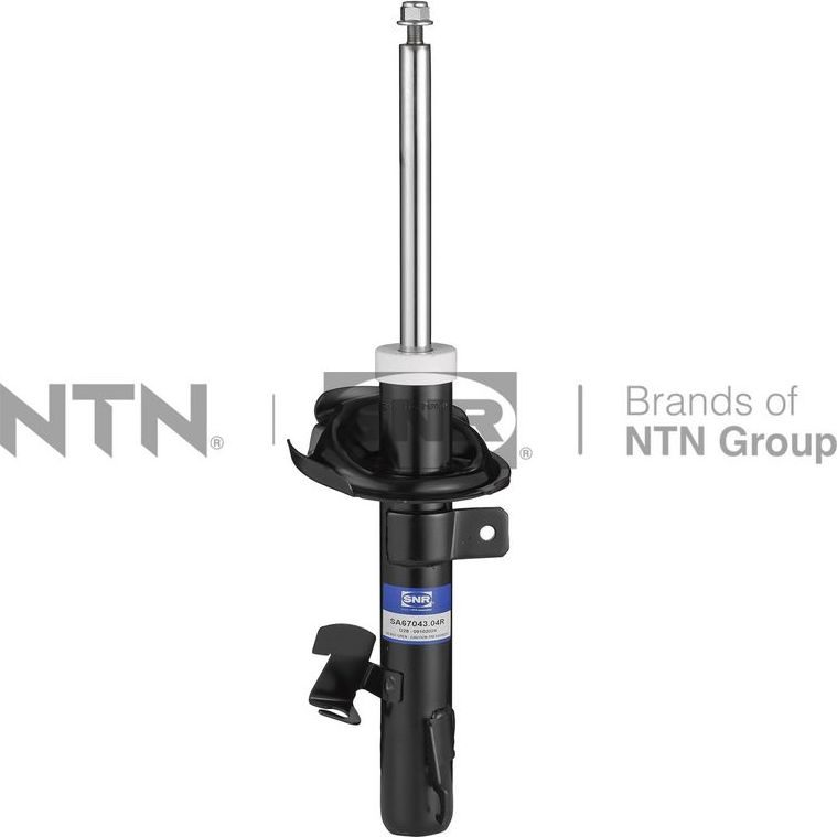Амортизатор NTN / SNR передний правый для Mazda 3 II (BL) 2008-2014. Артикул SA67043.04R