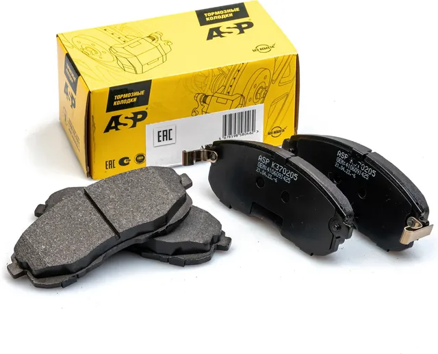 Передние тормозные колодки для а/м Nissan Tiida/Teana (ASP) ASP. Артикул K370205