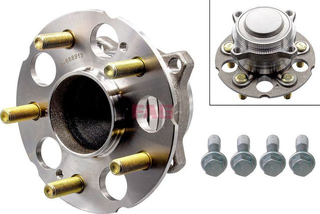 Ступица колеса с интегрированным подшипником Fag задняя для Honda CR-V IV 2012-2018. Артикул 713 6271 10