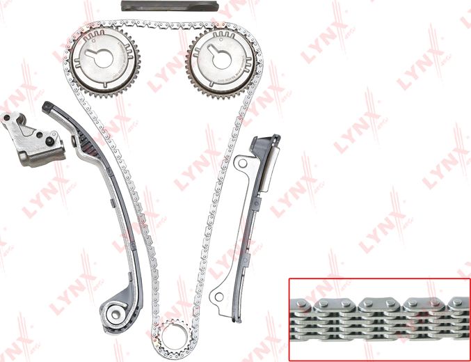 Цепь ГРМ LYNXauto. Артикул TK-0052