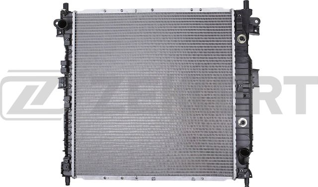 Радиатор охлаждения двигателя Zekkert для SsangYong Actyon Sports I 2011-2012. Артикул MK-1209