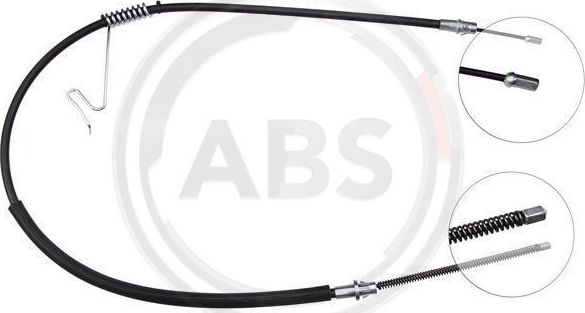 Трос ручника (тросик ручного тормоза) ABS задний правый для Ford Transit VII 2006-2014. Артикул K16978