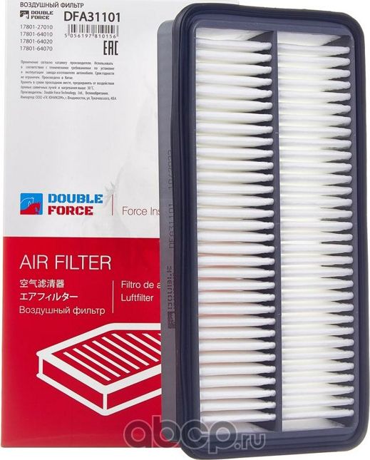 Фильтр воздушный DOUBLEFORCE (Double Force). Артикул DFA31101
