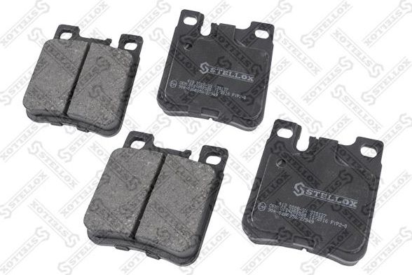 Тормозные колодки Stellox. Артикул 418 000B-SX