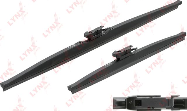 Щетка стеклоочистителя зимняя, комплект 600/380мм (Lynxauto). Артикул LW6038T