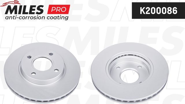 Тормозной диск Miles передний для Ford Scorpio II 1994-1998. Артикул K200086