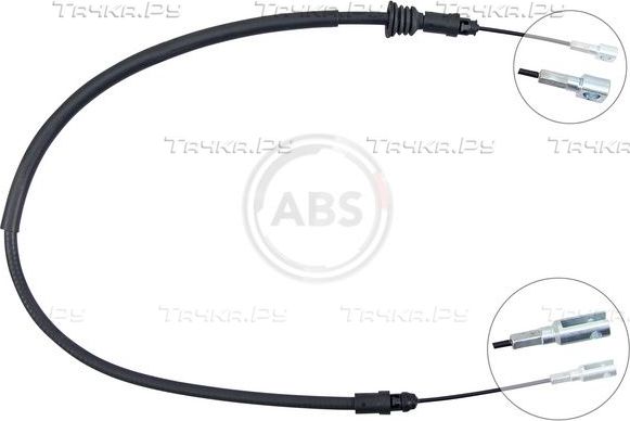 Трос ручника (тросик ручного тормоза) ABS. Артикул K17590