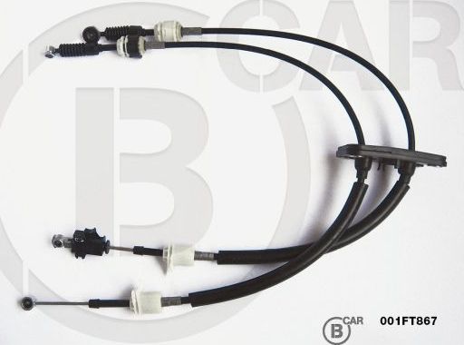 Трос переключения передач КПП B CAR. Артикул 001FT867