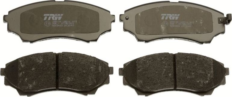 Тормозные колодки TRW COTEC. Артикул GDB3403