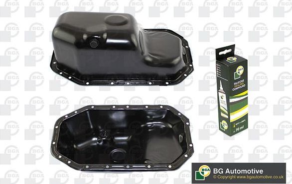 Масляный поддон картера двигателя BGA для SEAT Cordoba II 2002-2007. Артикул SP9604