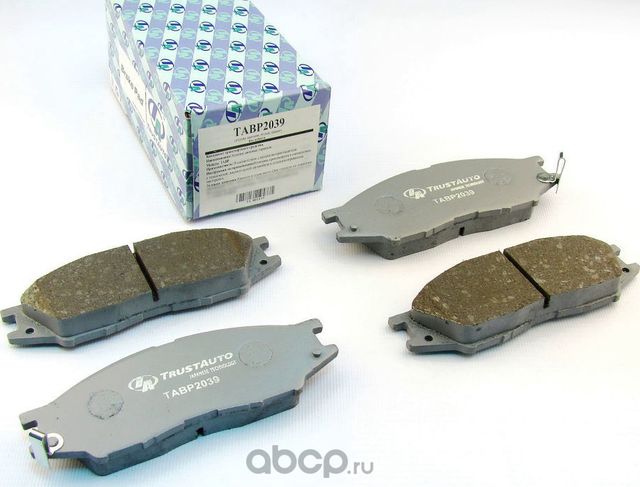 Дисковые тормозные колодки () (Trustauto). Артикул TABP2039