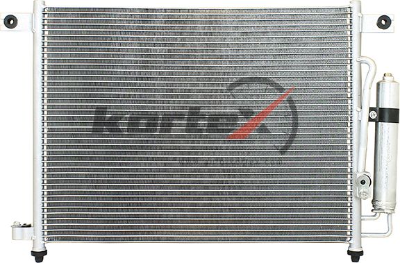 Радиатор кондиционера (Kortex). Артикул KRD2006