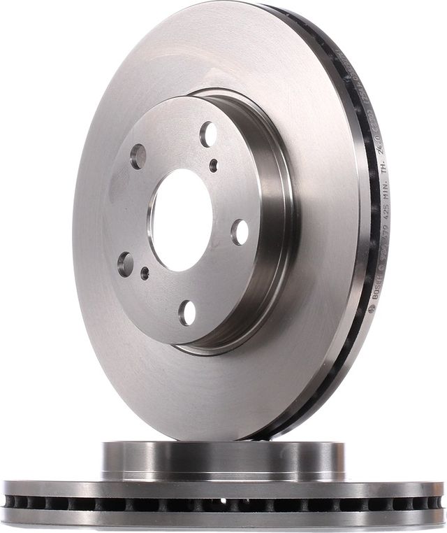 Тормозной диск Bosch передний для Toyota Corolla E140, E150 2006-2014. Артикул 0 986 479 425