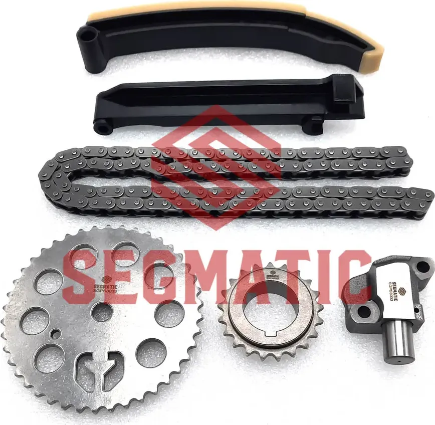 КОМПЛЕКТ ЦЕПИ ГРМ (ЦЕПЬ-1,НАТ-1,УСП-2,ШЕСТ-2)  SMART 0.6/0.7 98 (Segmatic). Артикул SGPS8033