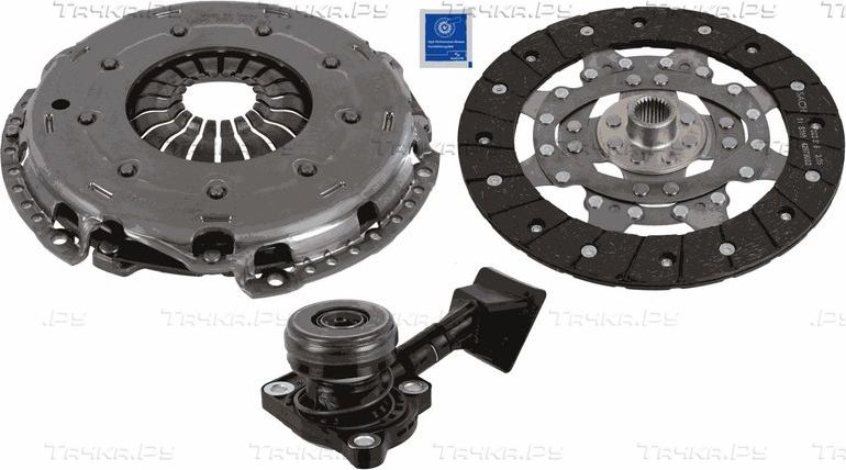 Сцепление (комплект) SACHS XTend Kit plus CSC для Opel Crossland X I 2017-2026. Артикул 3000 990 472