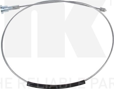 Трос ручника (тросик ручного тормоза) NK. Артикул 9036109