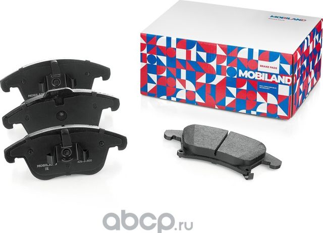Колодки тормозные дисковые передние (4 шт.) с п/шум. пласт. FORD MONDEO V (CE, C (Mobiland). Артикул 429101800